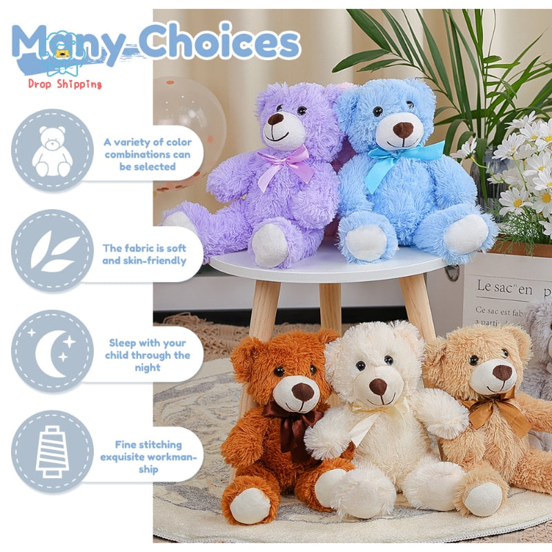 Baby Teddy Bear Stuffed Animal | Baby Gifts Teddy Bear Plush - 3 35cm Toyland EU