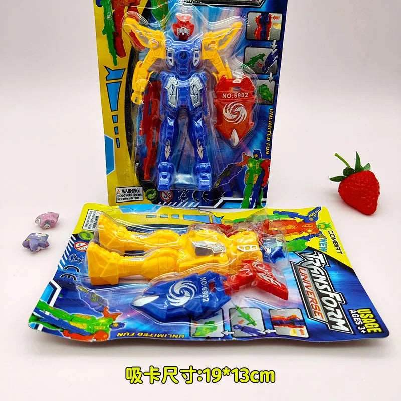 3-in-1 Adaptable Dino Robot Car Toy for Endless Fun - ToylandEU