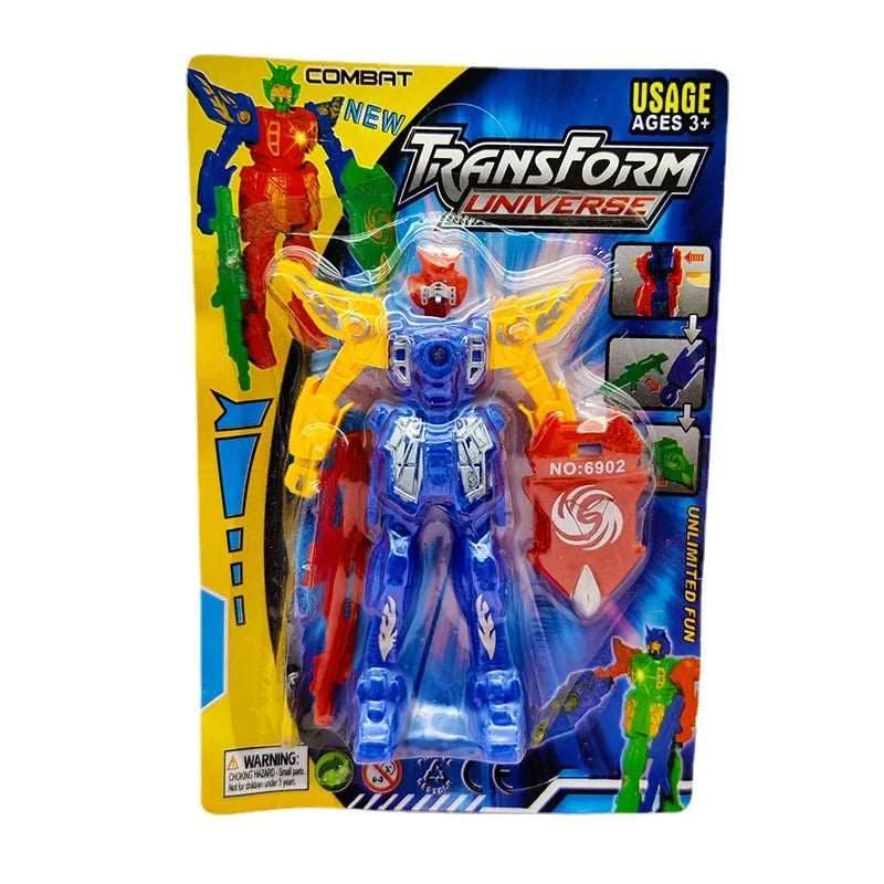 3-in-1 Adaptable Dino Robot Car Toy for Endless Fun - ToylandEU