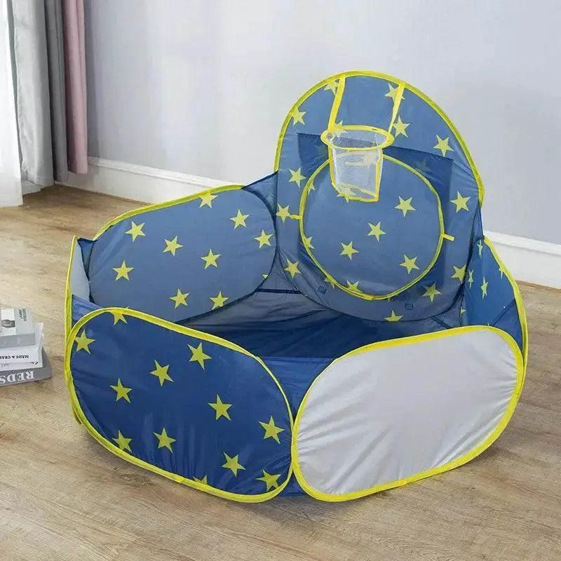  3 In 1 Portable Rocket Children's Tent Toys Ball Pool Tunnel -  ToylandEU™