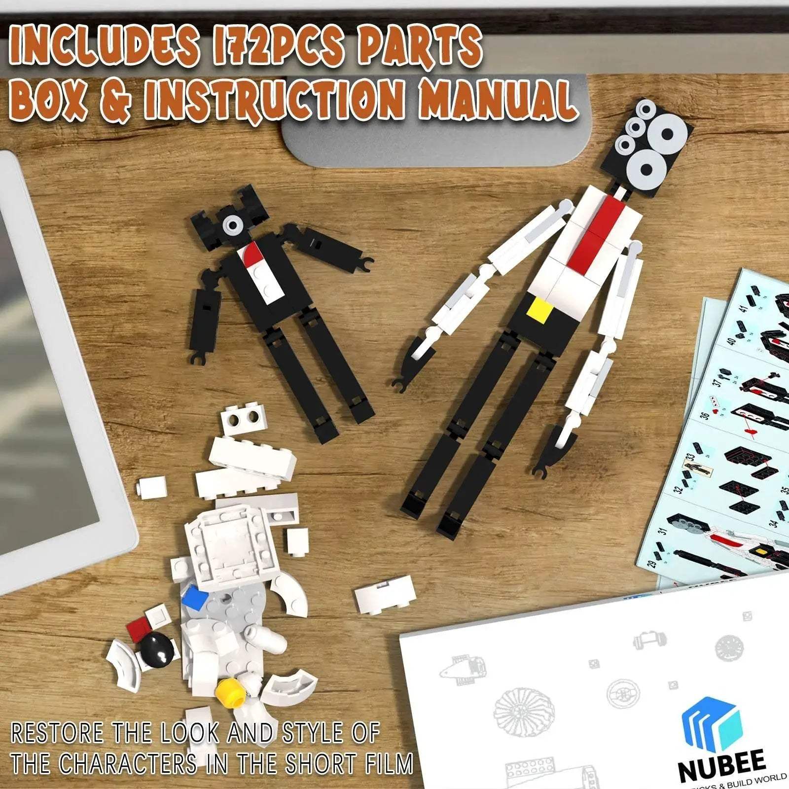 3-in-1 Skibidi Toilet Building Kit with Speakerman and Toilet Man - ToylandEU