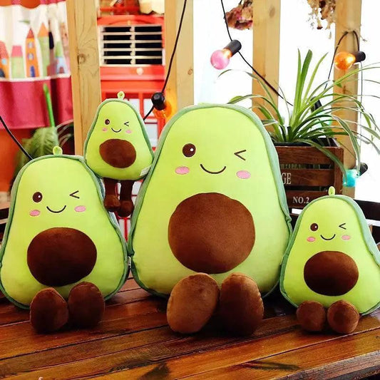  30/45/55CM Cute Avocado Plush Toy Girl Pillow Simulation Fruit Stuffed Doll Birthday Gift For Men And Women -  ToylandEU™