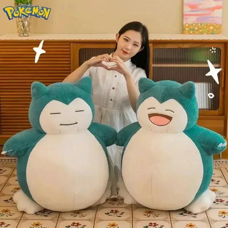  30/45/60CM Big Size Pokémon Cute Snorlax Plush Toy, Cuddling Sleeping Doll -  ToylandEU™