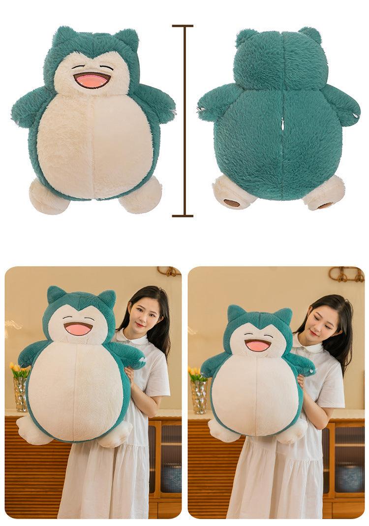  30/45/60CM Big Size Pokémon Cute Snorlax Plush Toy, Cuddling Sleeping Doll 