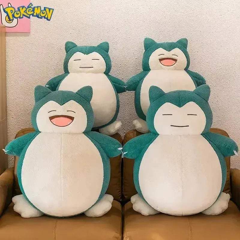 30/45/60CM Big Size Pokémon Cute Snorlax Plush Toy, Cuddling Sleeping Doll - ToylandEU