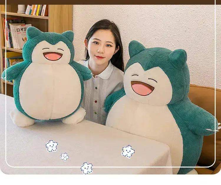 30/45/60CM Big Size Pokémon Cute Snorlax Plush Toy, Cuddling Sleeping Doll - ToylandEU