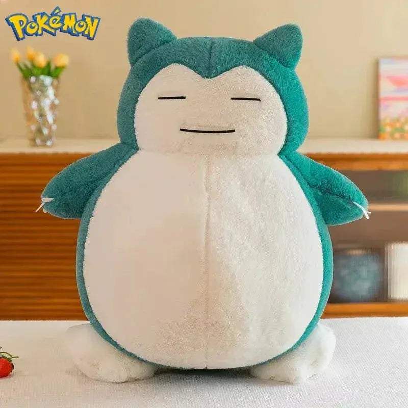 30/45/60CM Big Size Pokémon Cute Snorlax Plush Toy, Cuddling Sleeping Doll - ToylandEU