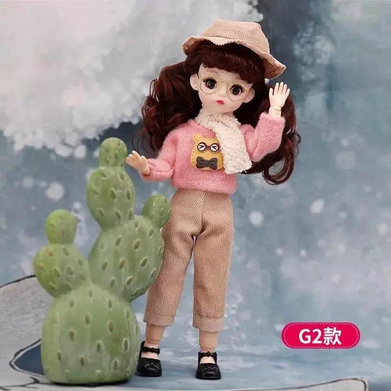  30 Cm 1/6 BJD Doll Winter Dress Set Cute Girl Gift -  ToylandEU™