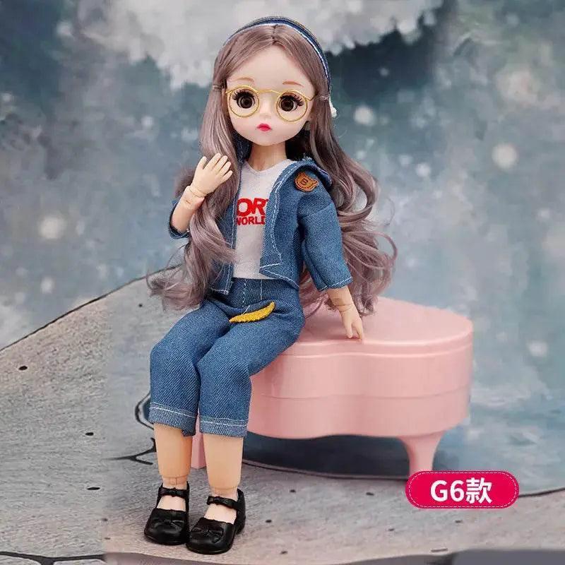  30 Cm 1/6 BJD Doll Winter Dress Set Cute Girl Gift -  ToylandEU™