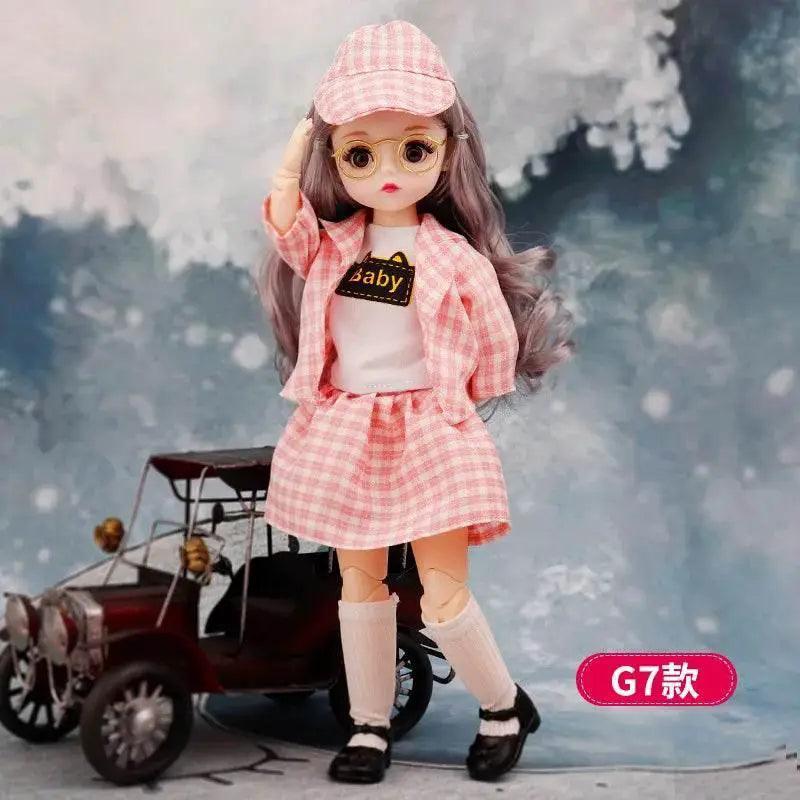  30 Cm 1/6 BJD Doll Winter Dress Set Cute Girl Gift -  ToylandEU™