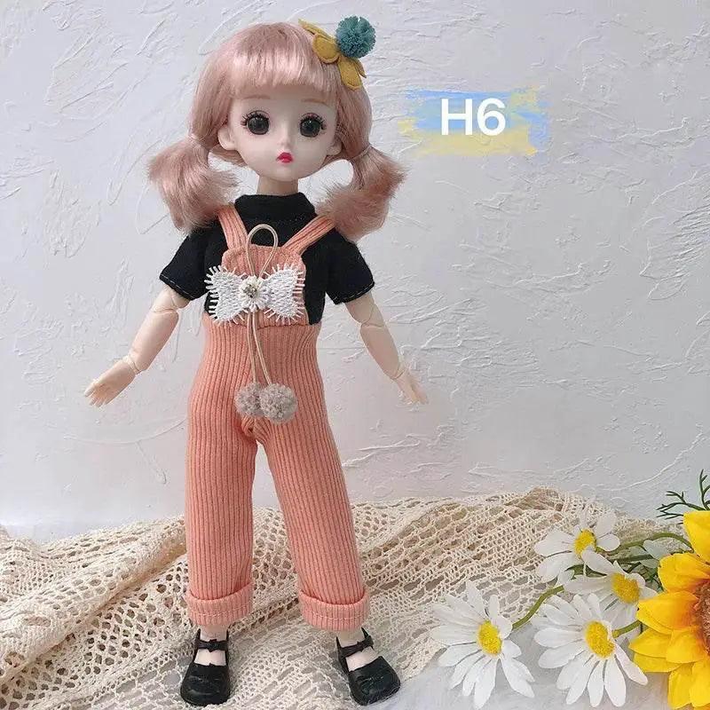  30 Cm 1/6 BJD Doll Winter Dress Set Cute Girl Gift -  ToylandEU™