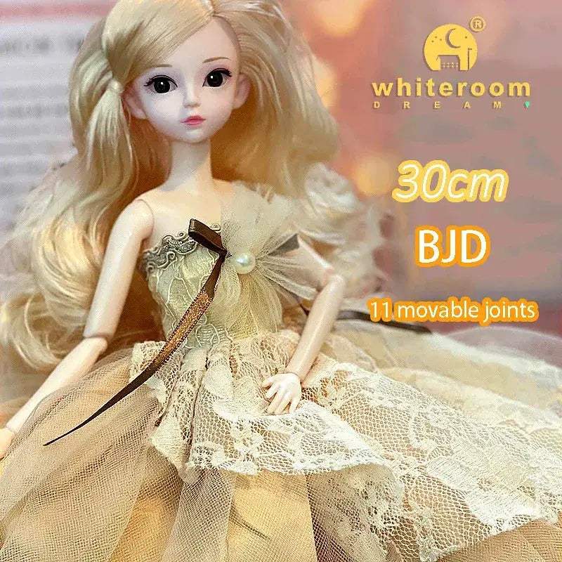 30 Cm BJD Doll Makeup Set DeluxeCollection Fashion Gift - ToylandEU