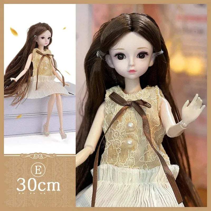 30 Cm BJD Doll Makeup Set DeluxeCollection Fashion Gift - ToylandEU