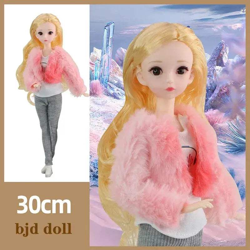 30 Cm BJD Doll Makeup Set DeluxeCollection Fashion Gift - ToylandEU