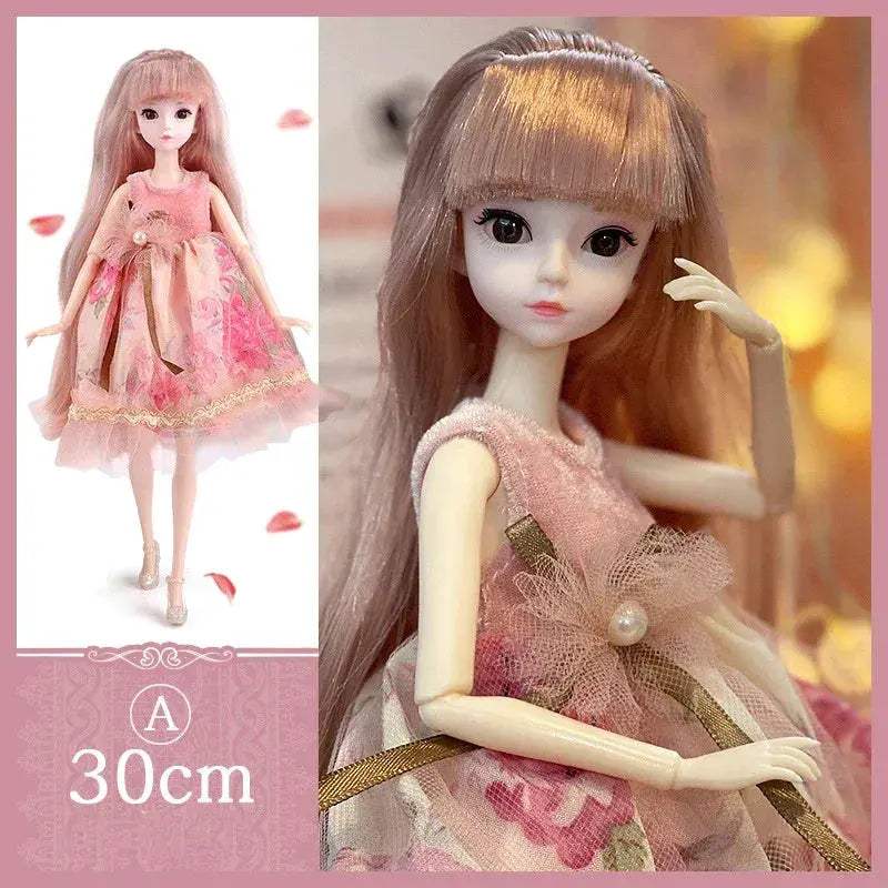 30 Cm BJD Doll Makeup Set DeluxeCollection Fashion Gift - ToylandEU