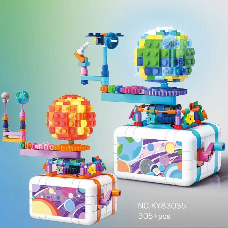 300-Piece Solar System Building Blocks Set - Explore Space & Learn! - ToylandEU