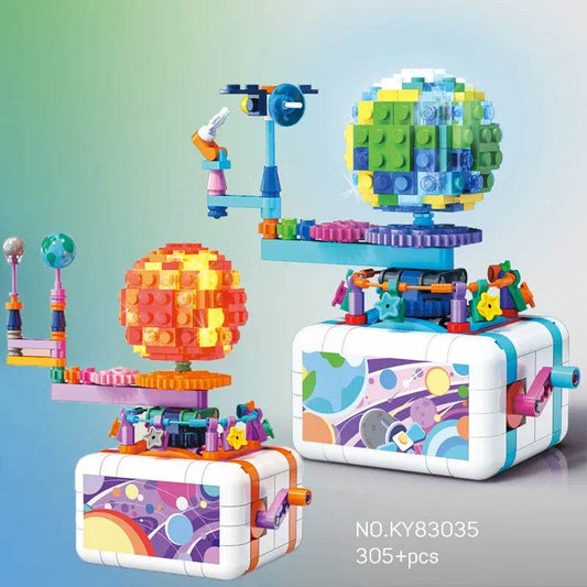 300-Piece Solar System Building Blocks Set - Explore Space & Learn! - ToylandEU