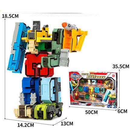 Large-Particle ABS Early Education Building Blocks | Ages 7-14 | Building Toys