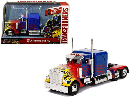 Optimus Prime Truck with Robot on Chassis from | Diecast Model Truck | Jada | Transformers Series