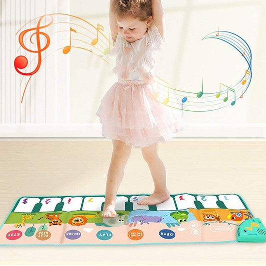 Kids' Animal Music Game Carpet | 110 x 36 cm