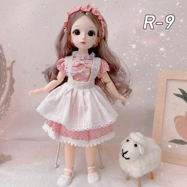  30cm 1/6 BJD Dolls Dress Up Skirt Hat Headdress Gifts -  ToylandEU™