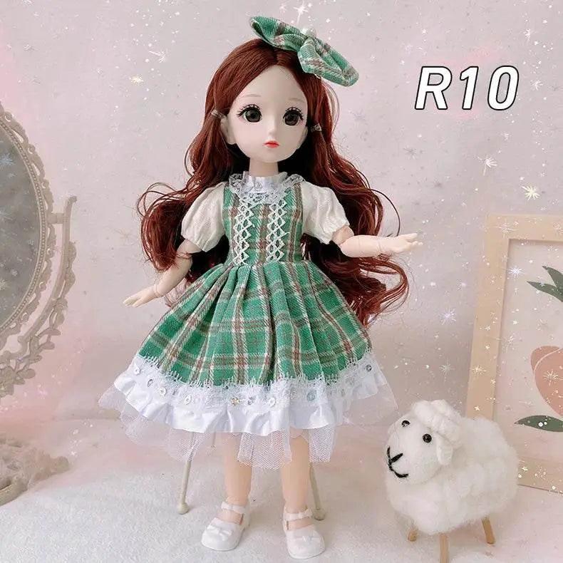  30cm 1/6 BJD Dolls Dress Up Skirt Hat Headdress Gifts -  ToylandEU™