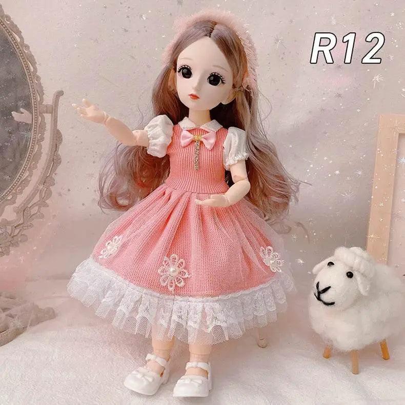  30cm 1/6 BJD Dolls Dress Up Skirt Hat Headdress Gifts -  ToylandEU™