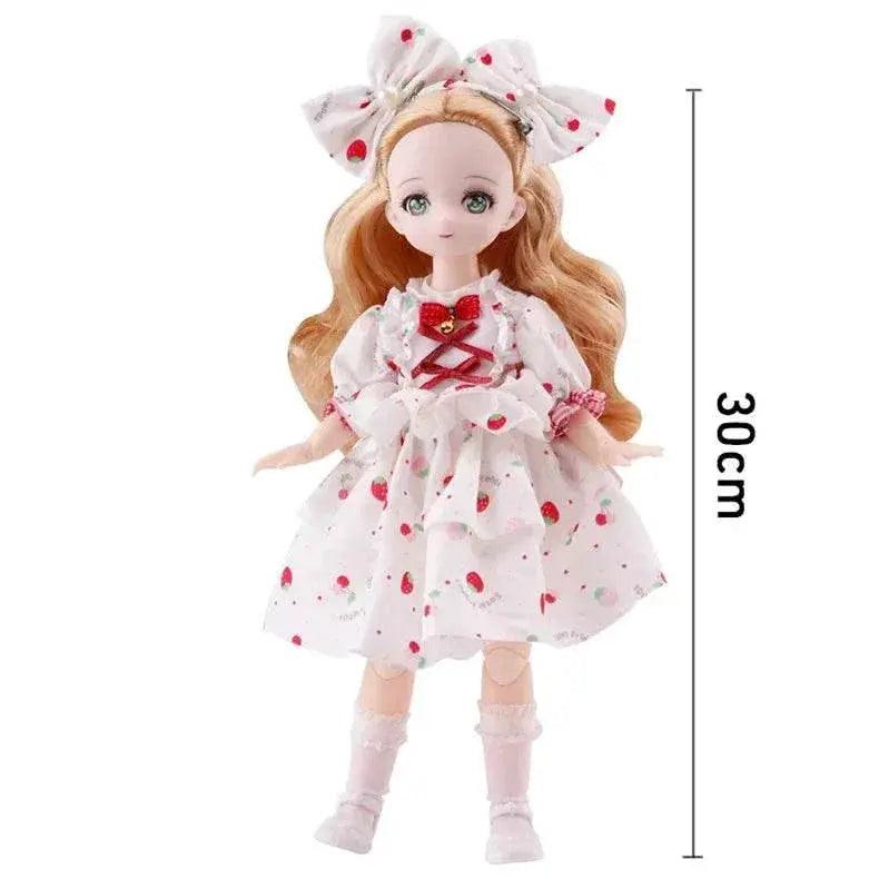 30cm 1/6 BJD Dolls Dress Up Skirt Hat Headdress Gifts -  ToylandEU™
