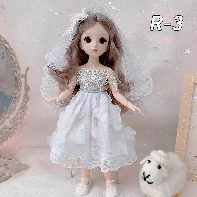  30cm 1/6 BJD Dolls Dress Up Skirt Hat Headdress Gifts -  ToylandEU™