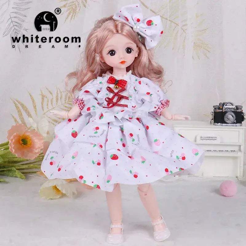 30cm BJD Doll Lolita Deluxe Dress Asian Beauty Gift - ToylandEU