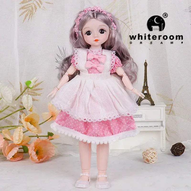 30cm BJD Doll Lolita Deluxe Dress Asian Beauty Gift - ToylandEU