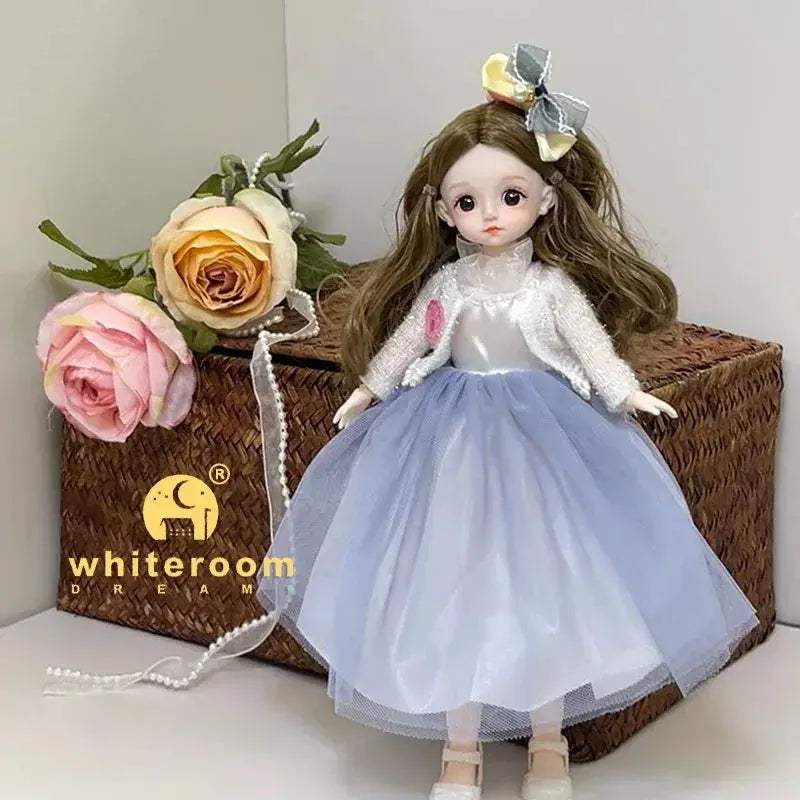 30cm BJD Doll Lolita Deluxe Dress Asian Beauty Gift - ToylandEU