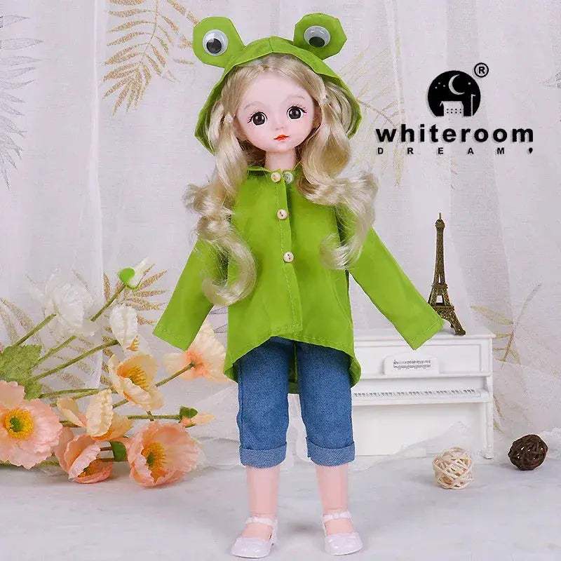 30cm BJD Doll Lolita Deluxe Dress Asian Beauty Gift - ToylandEU