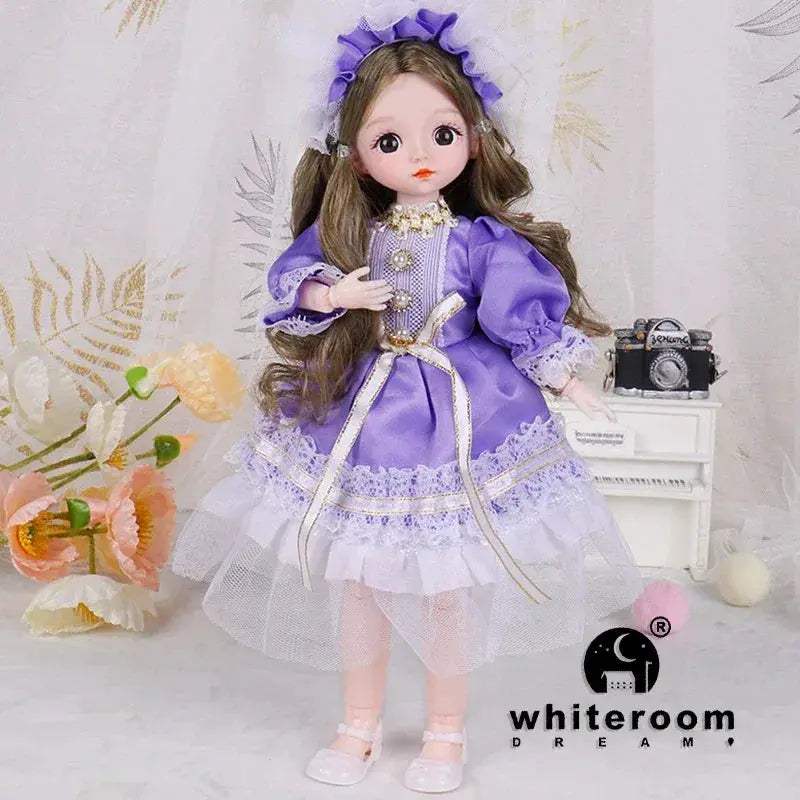 30cm BJD Doll Lolita Deluxe Dress Asian Beauty Gift - ToylandEU