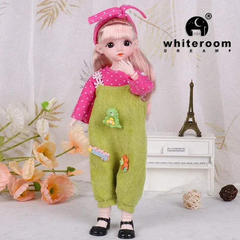 30cm BJD Doll Lolita Deluxe Dress Asian Beauty Gift - ToylandEU