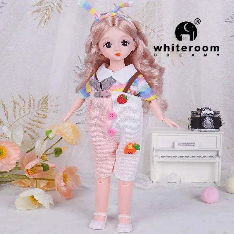 30cm BJD Doll Lolita Deluxe Dress Asian Beauty Gift - ToylandEU