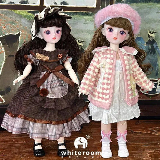  30cm BJD Doll Lolita Dress With Green Blue Eyes -  ToylandEU™