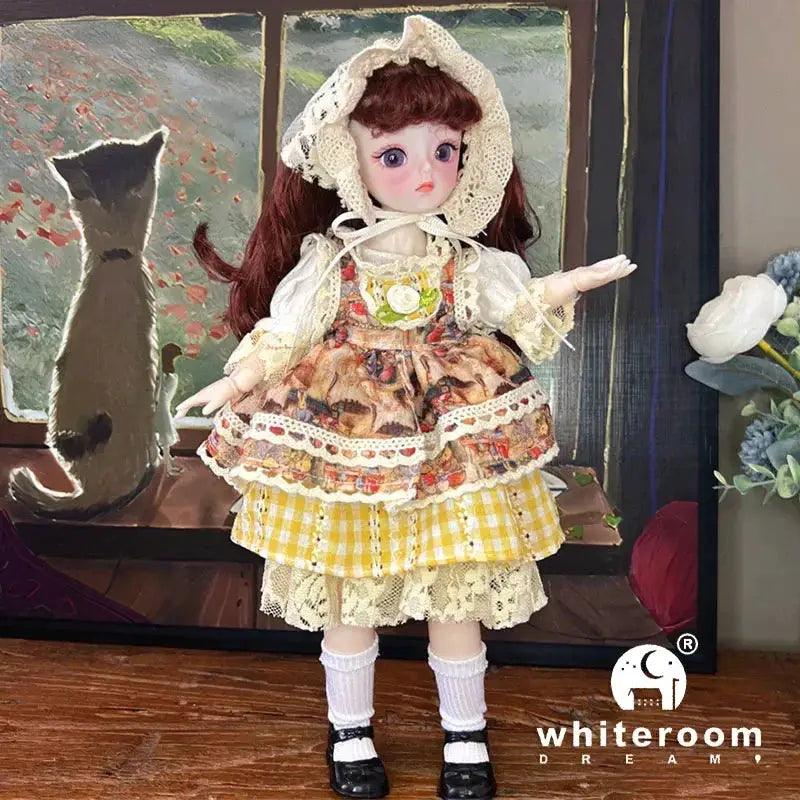  30cm BJD Doll Lolita Dress With Green Blue Eyes -  ToylandEU™