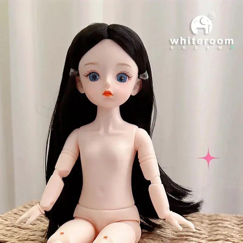  30cm BJD Doll Lolita Dress With Green Blue Eyes -  ToylandEU™