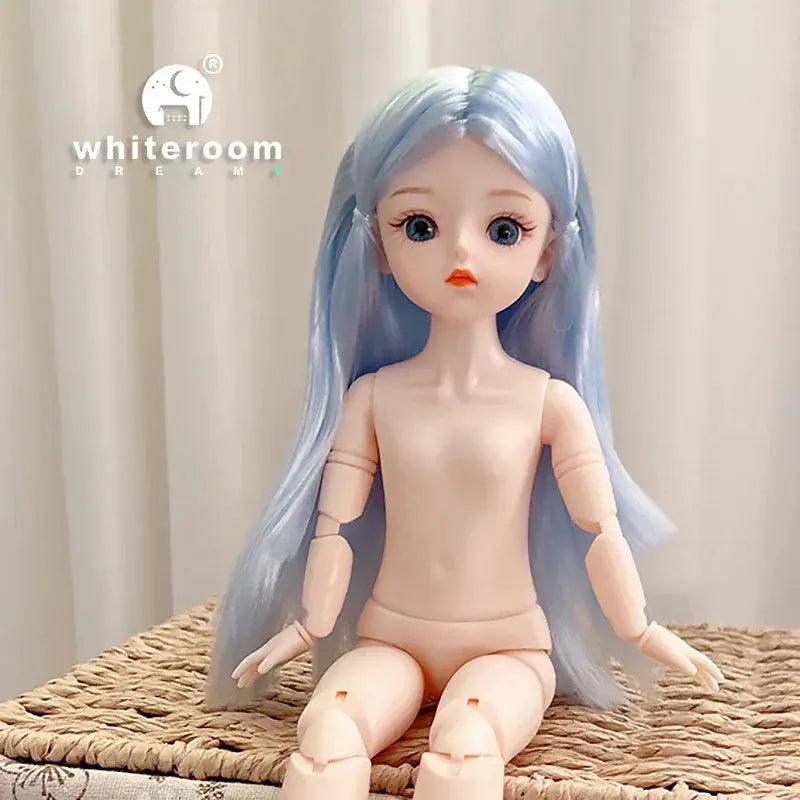  30cm BJD Doll Lolita Dress With Green Blue Eyes -  ToylandEU™