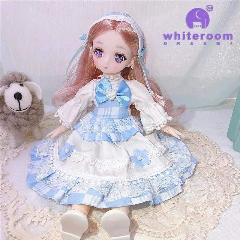 30cm BJD Doll Lolita Princess Dress Up Toy Gift Couture - ToylandEU