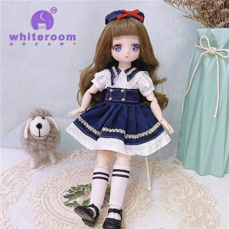 30cm BJD Doll Lolita Princess Dress Up Toy Gift Couture - ToylandEU