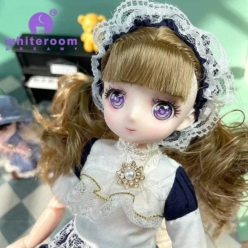 30cm BJD Doll Lolita Princess Dress Up Toy Gift Couture - ToylandEU