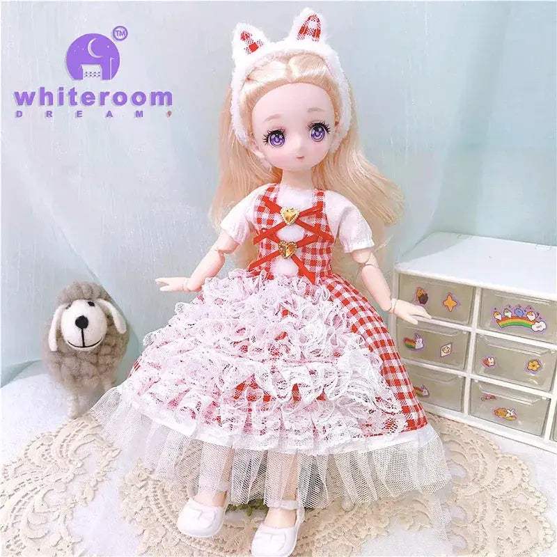 30cm BJD Doll Lolita Princess Dress Up Toy Gift Couture - ToylandEU