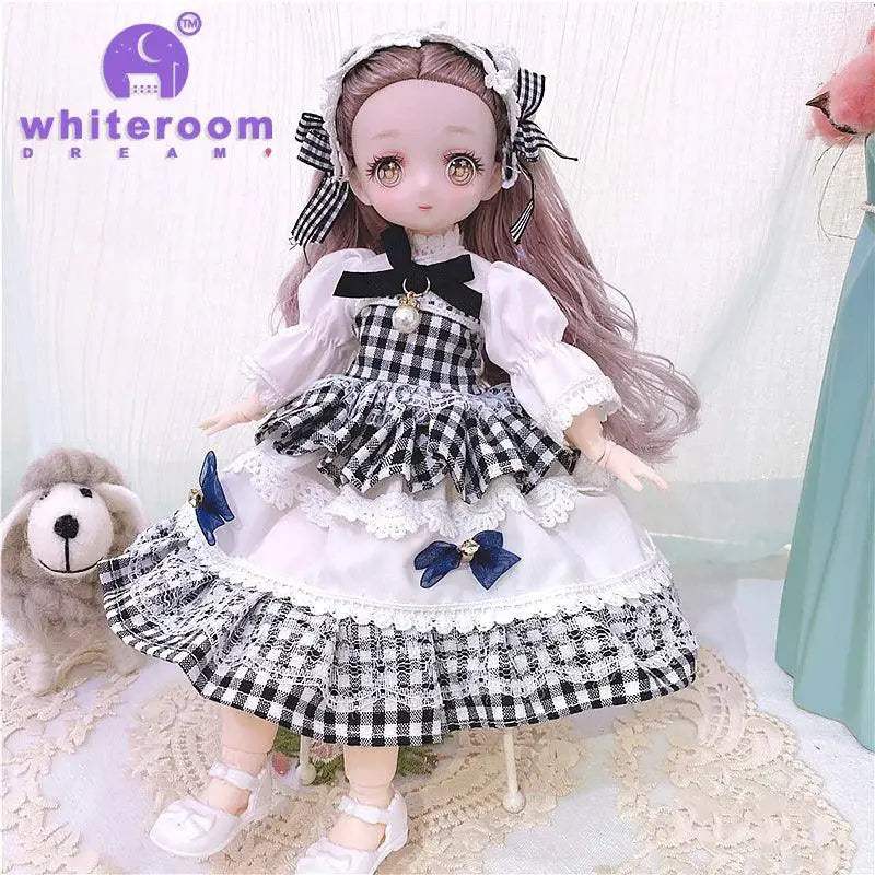 30cm BJD Doll Lolita Princess Dress Up Toy Gift Couture - ToylandEU