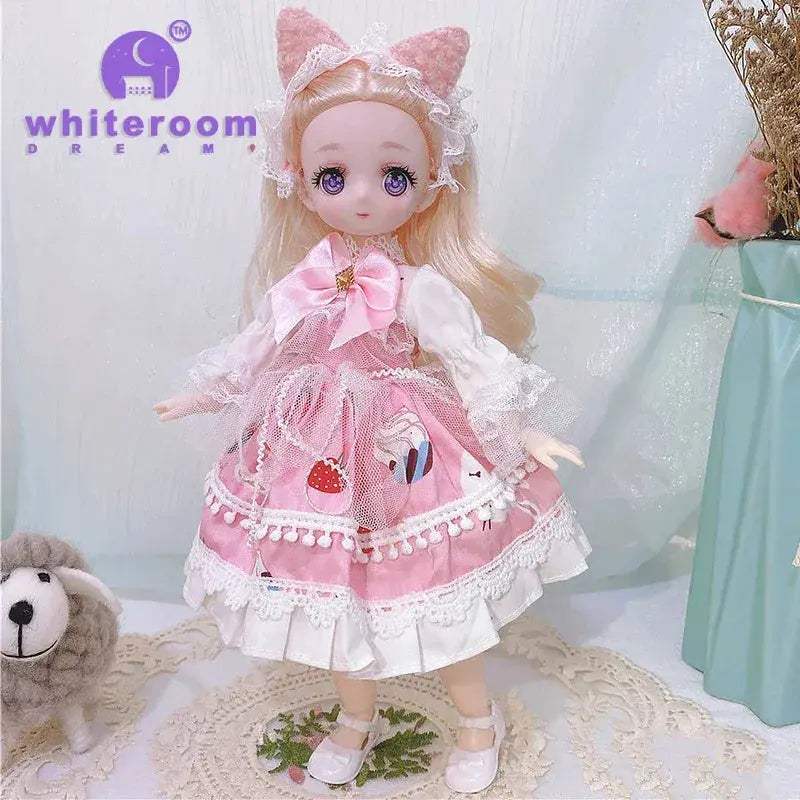 30cm BJD Doll Lolita Princess Dress Up Toy Gift Couture - ToylandEU
