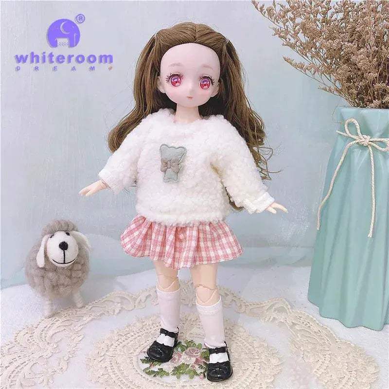 30cm BJD Doll Lolita Princess Dress Up Toy Gift Couture - ToylandEU