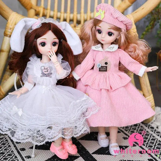  30cm BJD Doll Lolita Style Gift Set With Long Hair -  ToylandEU™