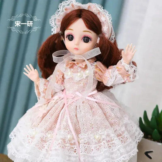  30cm BJD Doll Lolita Style Gift Set With Long Hair -  ToylandEU™