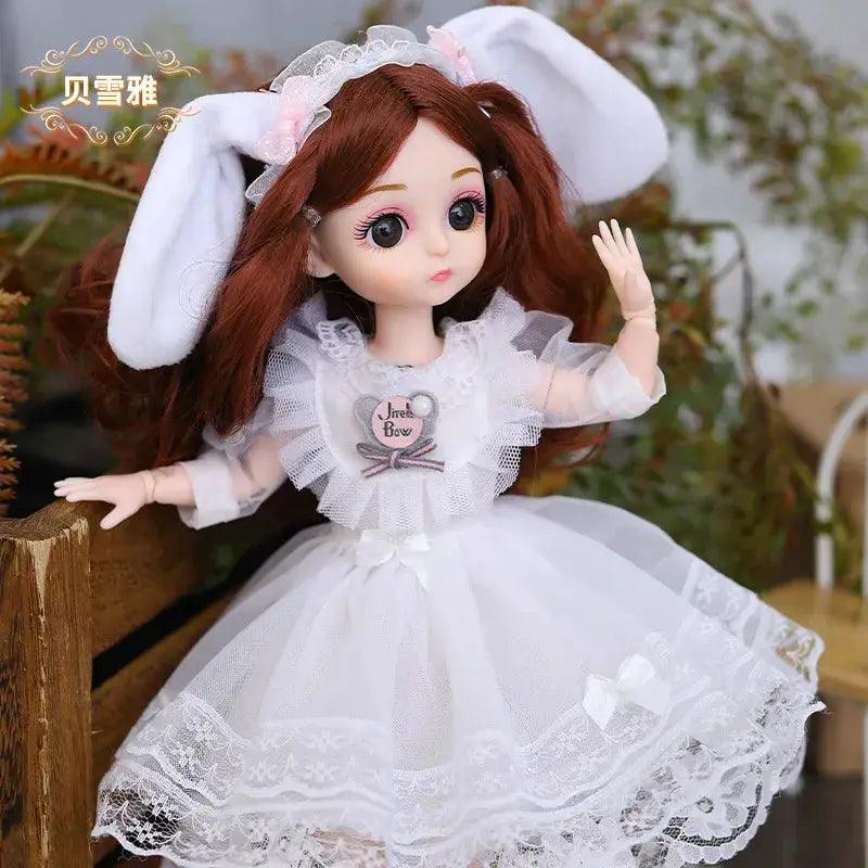  30cm BJD Doll Lolita Style Gift Set With Long Hair -  ToylandEU™